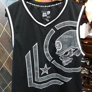 Metal Mulisha polyester V-neck